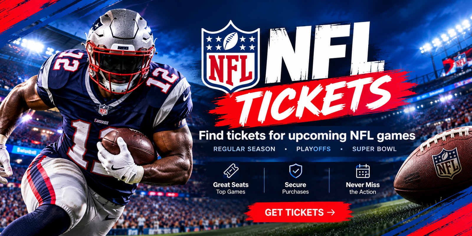 NFL Tickets - Find tickets for upcoming NFL games
