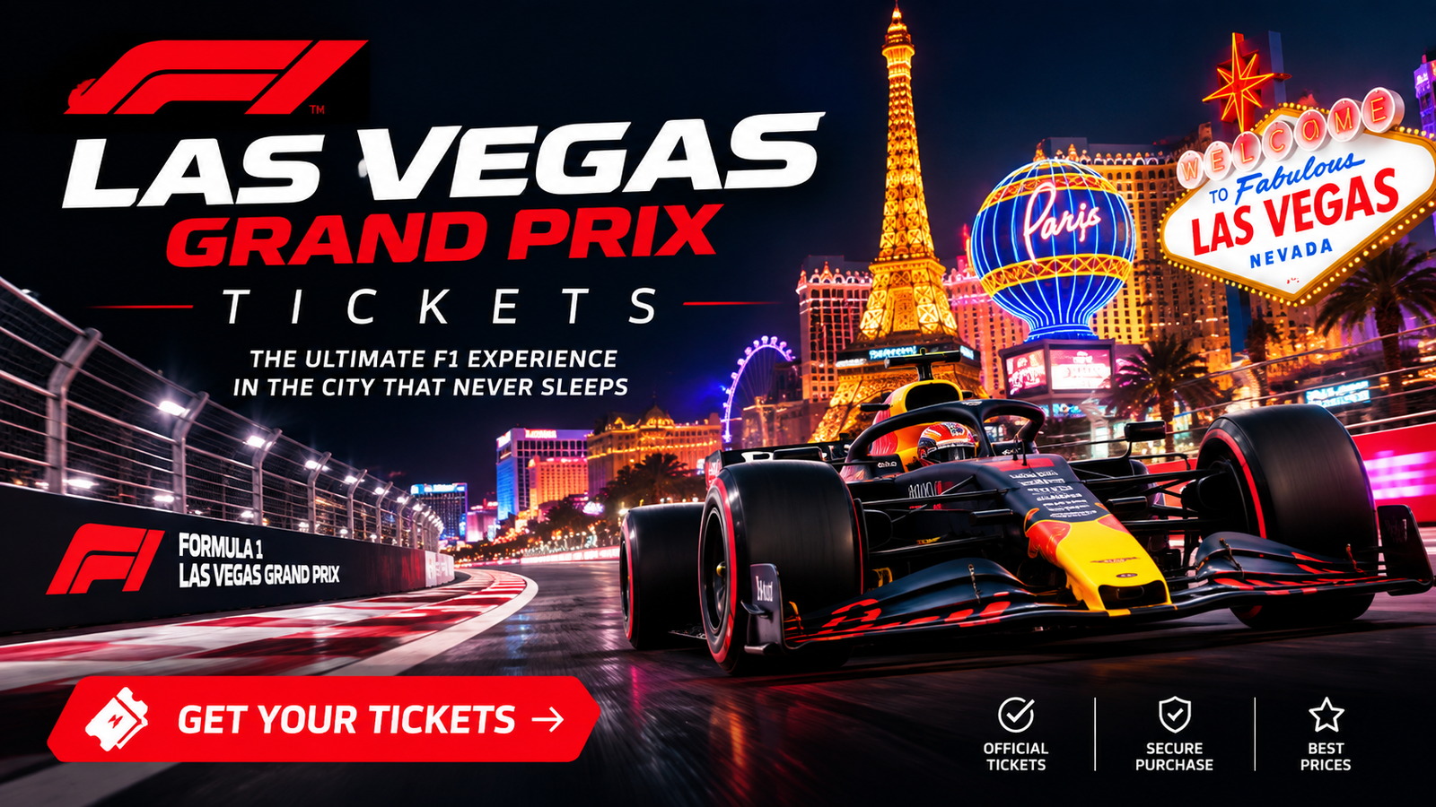 Las Vegas Grand Prix Tickets